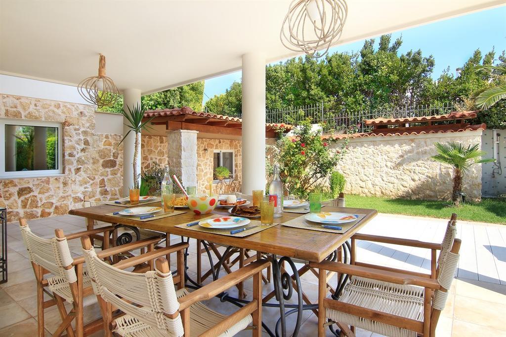 Luxury Villa Sea Melody Palaiá Fókaia Dış mekan fotoğraf