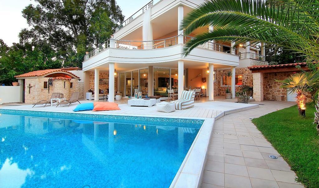 Luxury Villa Sea Melody Palaiá Fókaia Dış mekan fotoğraf