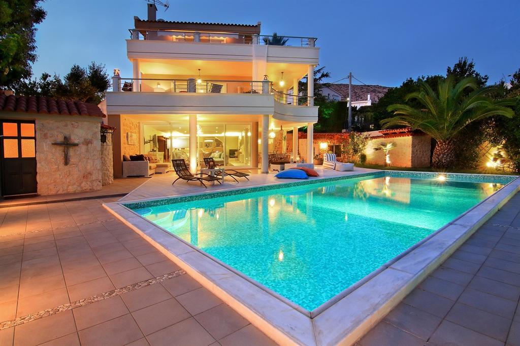 Luxury Villa Sea Melody Palaiá Fókaia Dış mekan fotoğraf